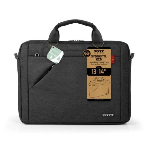 Port Designs Sydney 35,6 cm (14") Obudowa na messenger Czarny
