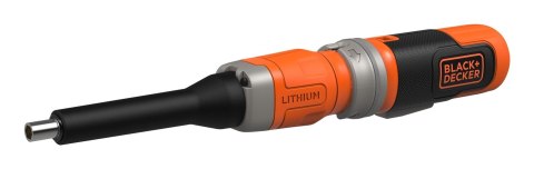 Black & Decker BCF603C-QW wkrętak zasilany/zakrętark udarowy 180 RPM Czarny, Pomarańczowy