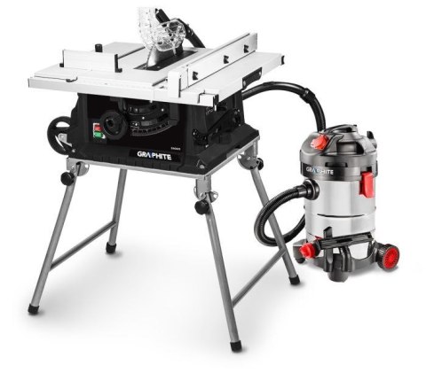 Graphite 59G823 stojak do piłowania drewna Czarny, Szary 4 x noga