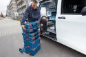 Bosch L-BOXX 102 Professional Niebieski, Czerwony Kopolimer akrylonitrylo-butadieno-styrenowy (ABS)