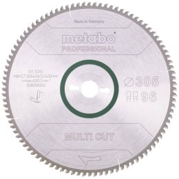 Metabo piła tarczowa FZ/TZ 305x30x96z Multi Cut Professional