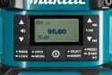 Makita Radio MR009GZ 12/14,4/18/40V XGT MR009GZ z lampą i latarką