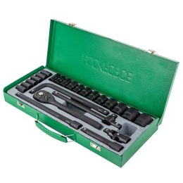 SET OF SOCKETS AND ADAPTERS 24PCS