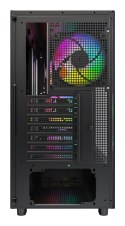 Drewniana obudowa PC Montech XR, Midi-Tower, ATX, ARGB, szkło hartowane