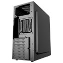 GEMBIRD OBUDOWA FORNAX 170 MIDI-TOWER (1X USB 3.1, 2X USB 2.0, 1X USB TYP-C, CZYTNIK KART, 2X MINIJACK) CZARNA