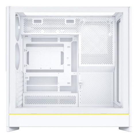 Obudowa PC Montech HS01, Midi-Tower, ATX, aRGB, Szkło Hartowane - biała
