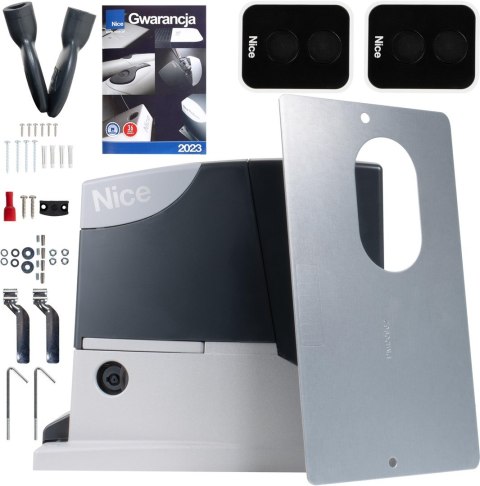 Zestaw NICE Road 400 do bram przesuwnych z fotokomórkami