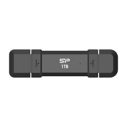 SSD Silicon Power DS72 1TB USB-A USB-C Black
