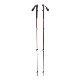 Kije trekkingowe Black Diamond Trail Back Trekking Poles Iron Red