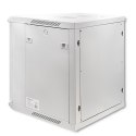 Szafa RACK 19" | 12U | 600 x 635 x 600 | Szara | Wisząca
