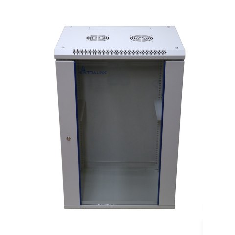 Extralink Extralink - szafka wisząca 19" 18U 600x450 Szara