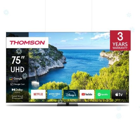 Telewizor LCD Thomson 75UG5C14 190,5 cm (75") 4K Ultra HD Smart TV Wi-Fi Czarny