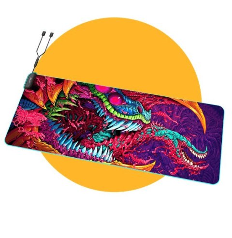 Podkładka pod mysz Hyte CNVS Mauspad Hyperbeast Edition