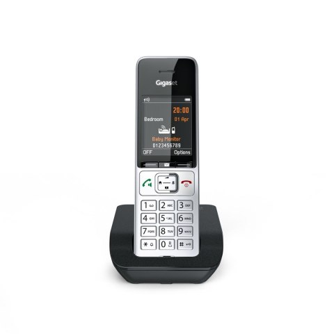 Telefon bezprzewodowy Gigaset 500 Comfort ECO DECT GAP CAT-iq srebrny