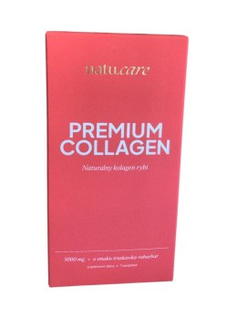 Kolagen Premium truskawka-rabarbar 5000mg 7 saszetek NATU.CARE