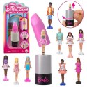 Mattel Mini Barbie Land LALKA niespodzianka w szmince Barbie lub Ken ZA6037