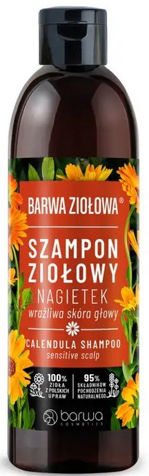 Szampon nagietek do wrażliwej skóry głowy 250ml BARWA ZIOŁOWA