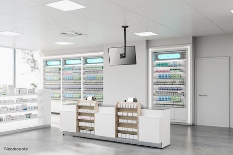 Neomounts FPMA-C050BLACK uchwyt do tablic informacyjnych 76,2 cm (30") Czarny