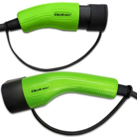 Qoltec 52474 kabel do ładowania pojazdów elektrycznych Czarny Typ 2 5 m