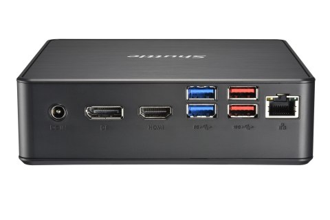 Shuttle NC40U5 komputer typu barebone 0.84L sized PC Czarny i5-1235U Intel SoC