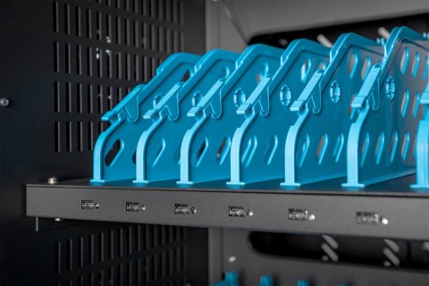 Szafa mobilna DIGITUS na kółkach do ładowania max. 30 notebooków/tabletów max. 15,6"