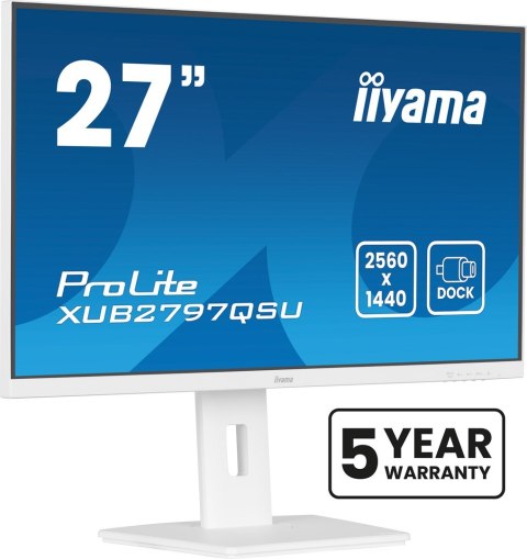 Monitor iiyama ProLite XUB2797QSU-W2 27" - Płaski ekran - 68,6 cm