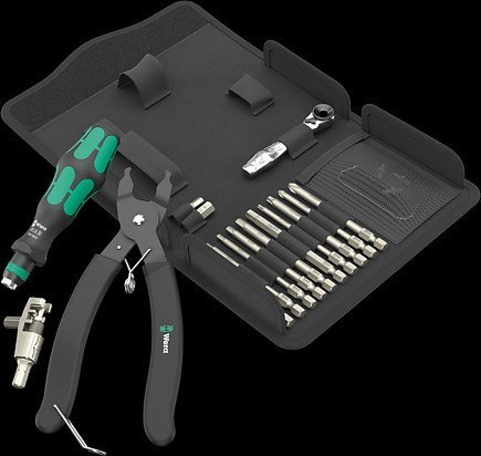 Zestaw Kraftform Kompakt 9532 z nitownicą do łańcuchów, 20cz