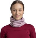Bandana BUFF MERINO HEAVYWEIGHT NECK WARMER SOLID LILAC SAND