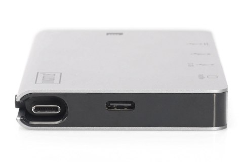 Digitus Wieloportowa podróżna stacja dokująca USB Type-C™, 6 portów