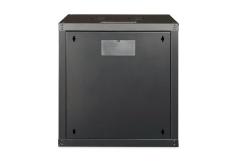 Digitus Szafa sieciowa wisząca Unique 19" 12U rack 600x600, drzwi szyba, czarny, niedzielona, złożona, 100kg