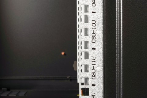 Digitus Szafa sieciowa wisząca Unique 19" 12U rack 600x600, drzwi szyba, czarny, niedzielona, złożona, 100kg