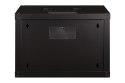 Digitus Szafa sieciowa wisząca Unique 19" 7U rack 600x450, drzwi szyba, czarny, niedzielona, złożona, 100kg