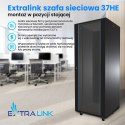 Extralink Extralink 37U 600x800 Czarna | Szafa rack | stojąca