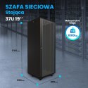 Extralink Extralink 37U 600x800 Czarna | Szafa rack | stojąca