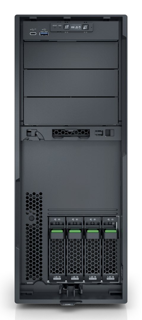 Fujitsu PRIMERGY TX1330 M6 serwer 0 GB Tower Intel Xeon E E-2456 3,3 GHz 32 GB DDR5-SDRAM 500 W