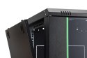Szafa sieciowa wisząca DYNAmic 19" 9U rack 600x600, drzwi szyba, czarny, niedzielona, złożona, 60kg