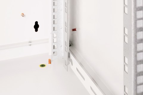 Szafa wisząca 19 cali 16U Digitus 820x600x600 mm, kolor szary (RAL 7035)