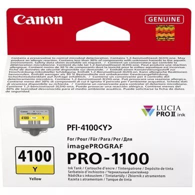 Canon LUCIA PRO II nabój z tuszem 1 szt. Oryginalny Standardowa wydajność Żółty