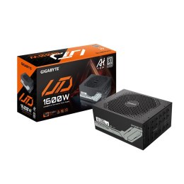 GIGABYTE UD1600PM PG5 AI TOP moduł zasilaczy 1600 W 20+4 pin ATX ATX Czarny