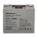 Qoltec 53066 akumulator Ołowiany (VRLA) 12 V 20 Ah