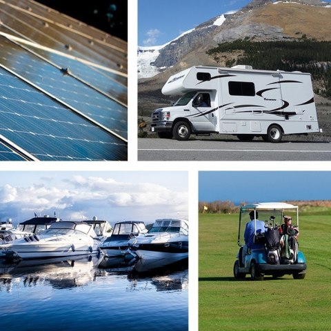 Qoltec 53077 akumulator Ołowiany (VRLA) 12 V 100 Ah