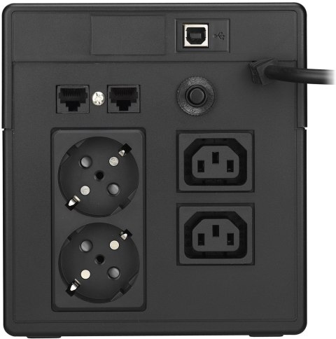 PowerWalker VI 1000 LCD 1 kVA 600 W 4 x gniazdo sieciowe