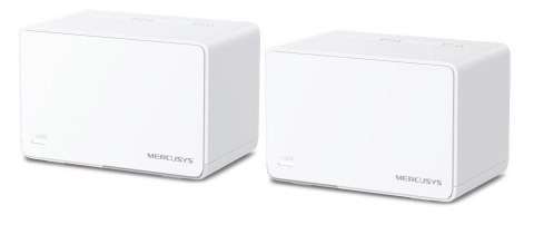 Mercusys Halo H80X (2-pack) Dual-band (2.4 GHz/5 GHz) Wi-Fi 6 (802.11ax) Biały 3 Wewnętrzny
