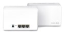 Mercusys Halo H80X (2-pack) Dual-band (2.4 GHz/5 GHz) Wi-Fi 6 (802.11ax) Biały 3 Wewnętrzny