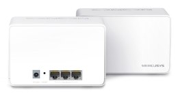Mercusys Halo H80X (2-pack) Dual-band (2.4 GHz/5 GHz) Wi-Fi 6 (802.11ax) Biały 3 Wewnętrzny