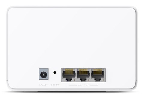 Mercusys Halo H80X (2-pack) Dual-band (2.4 GHz/5 GHz) Wi-Fi 6 (802.11ax) Biały 3 Wewnętrzny