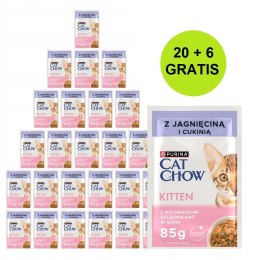 PURINA CAT CHOW KITTEN Jag&Cuk 20+6 saszet. 2,21kg