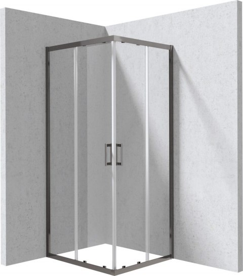 Kabina prysznicowa prostokątna 80x90 cm