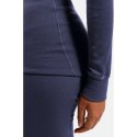 Bielizna termoaktywna z długim rękawem Odlo BL TOP turtle neck l/s ACTIVE WARM roz. S Niebieska
