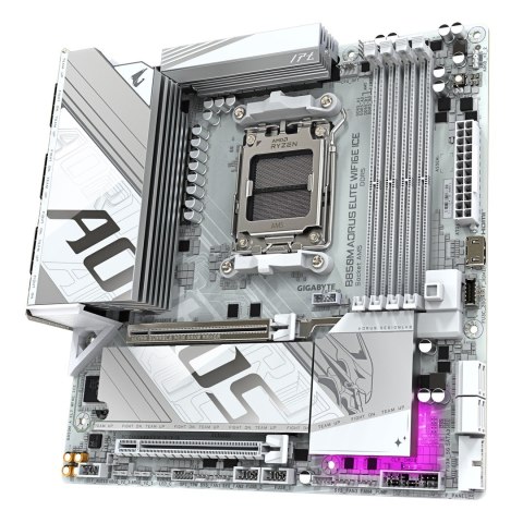 Płyta główna GIGA B850M AORUS ELITE WF6E ICE AM5 DDR5 µATX